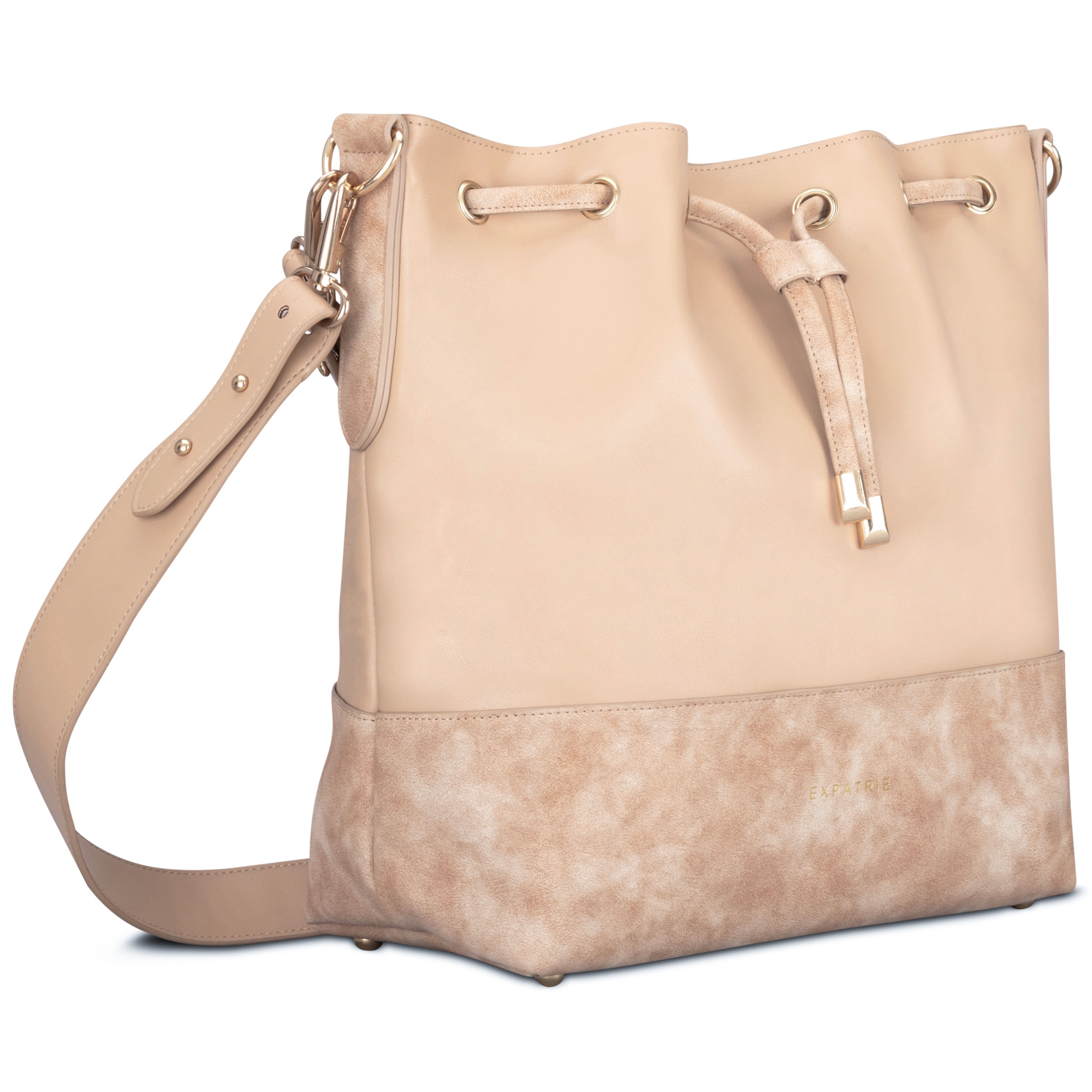 Expatrié Posetaske 'Sarah Medium' i beige