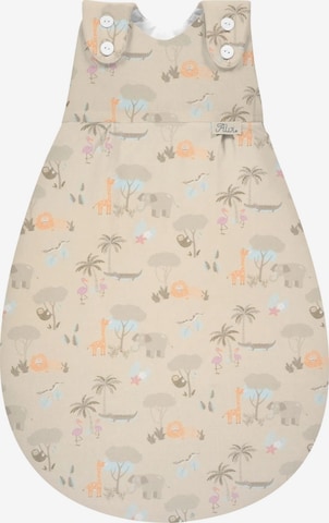ALVI Schlafsack 'Schlafsack Baby-Mäxchen Außensack Baumwolle' in Beige: Vorderseite