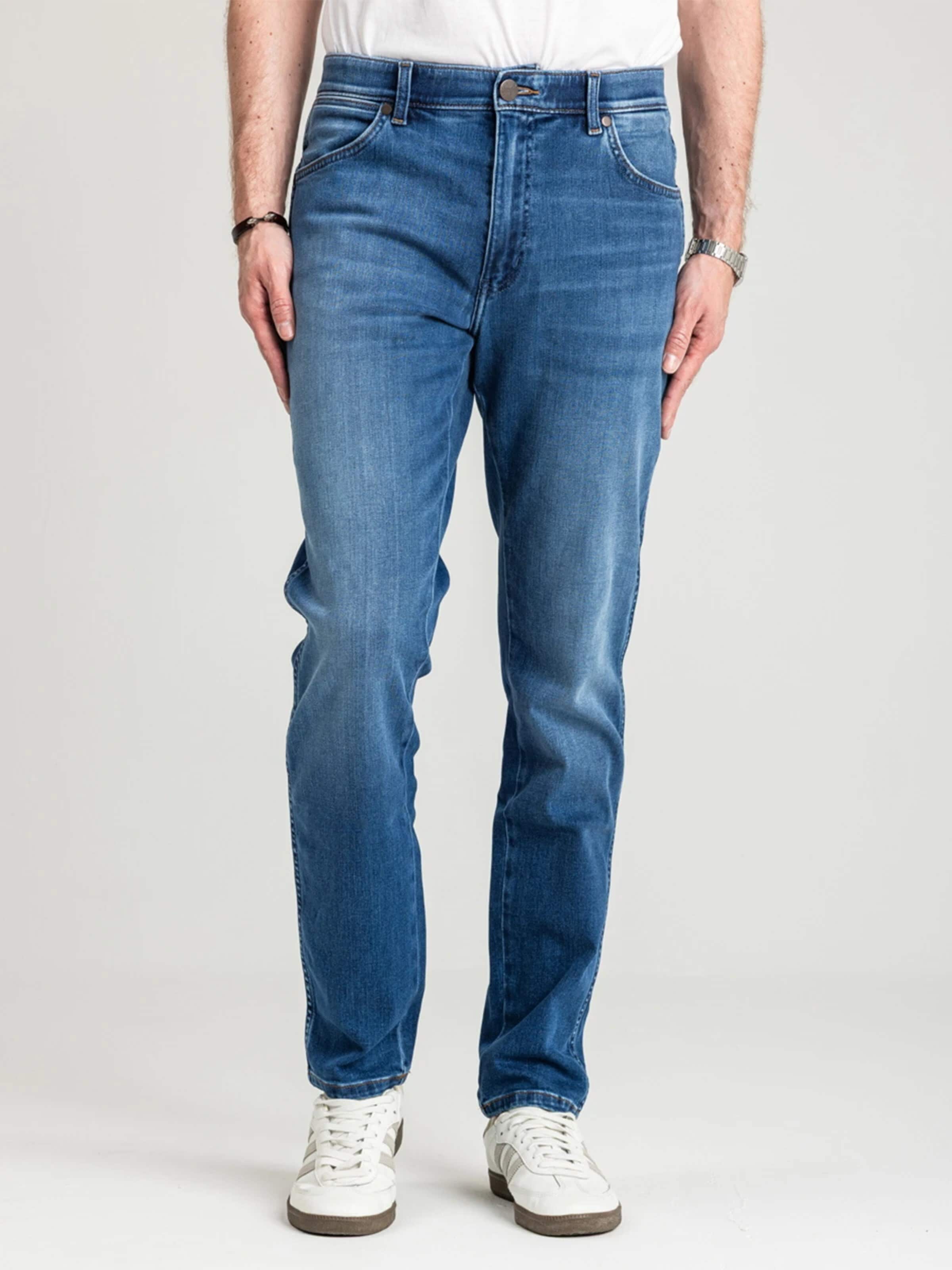 regular Jeans 'Wrangler River Outlaw 112362414' di WRANGLER in blu