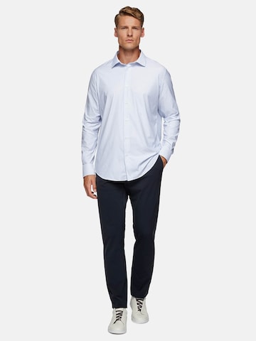 Coupe slim Pantalon Boggi Milano en bleu