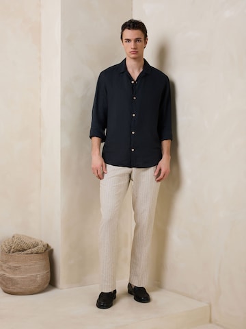 Next Slim fit Pleated Pants in Beige