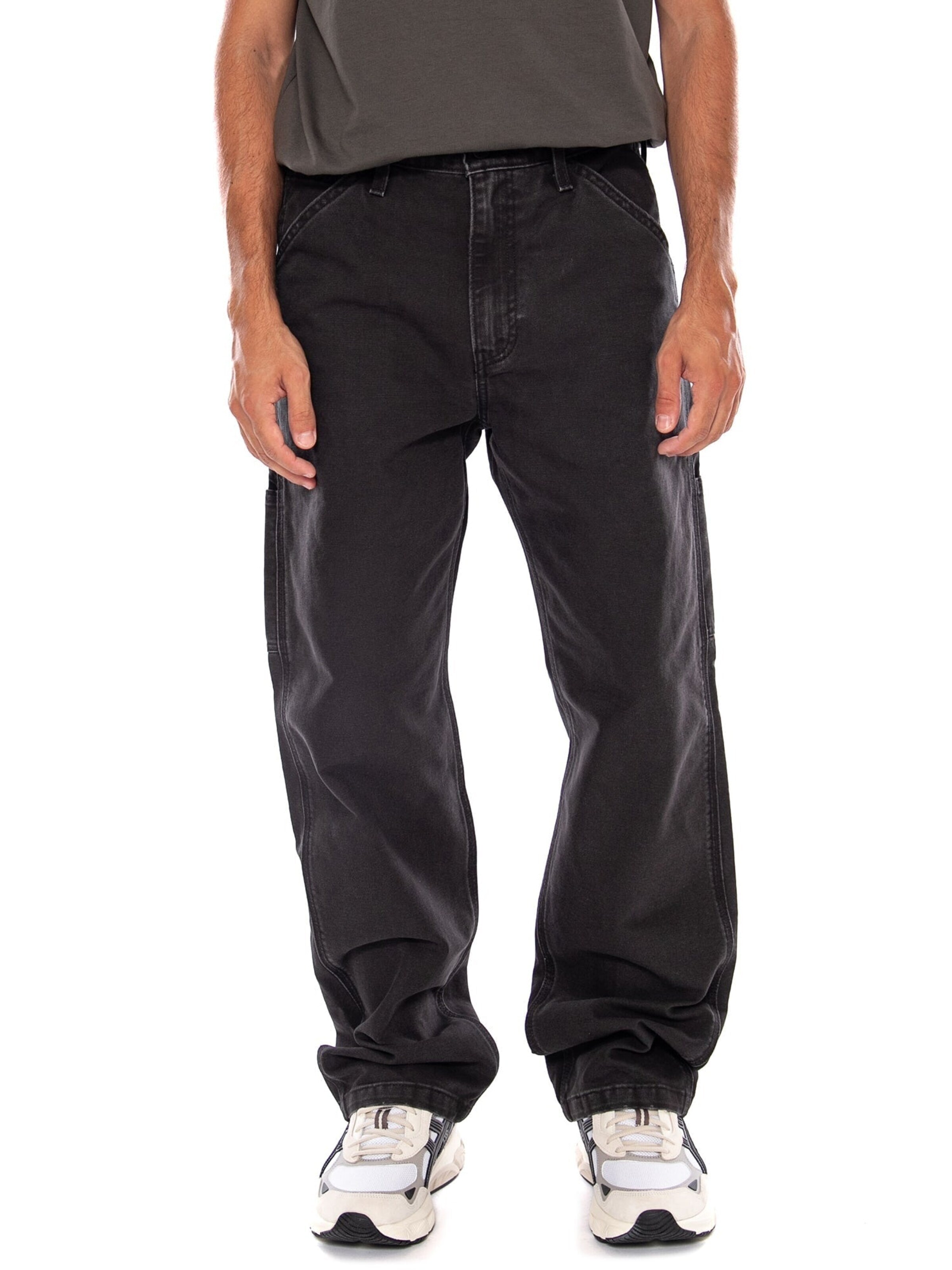 Baggy Jeans '568™' di LEVI'S ® in nero: frontale