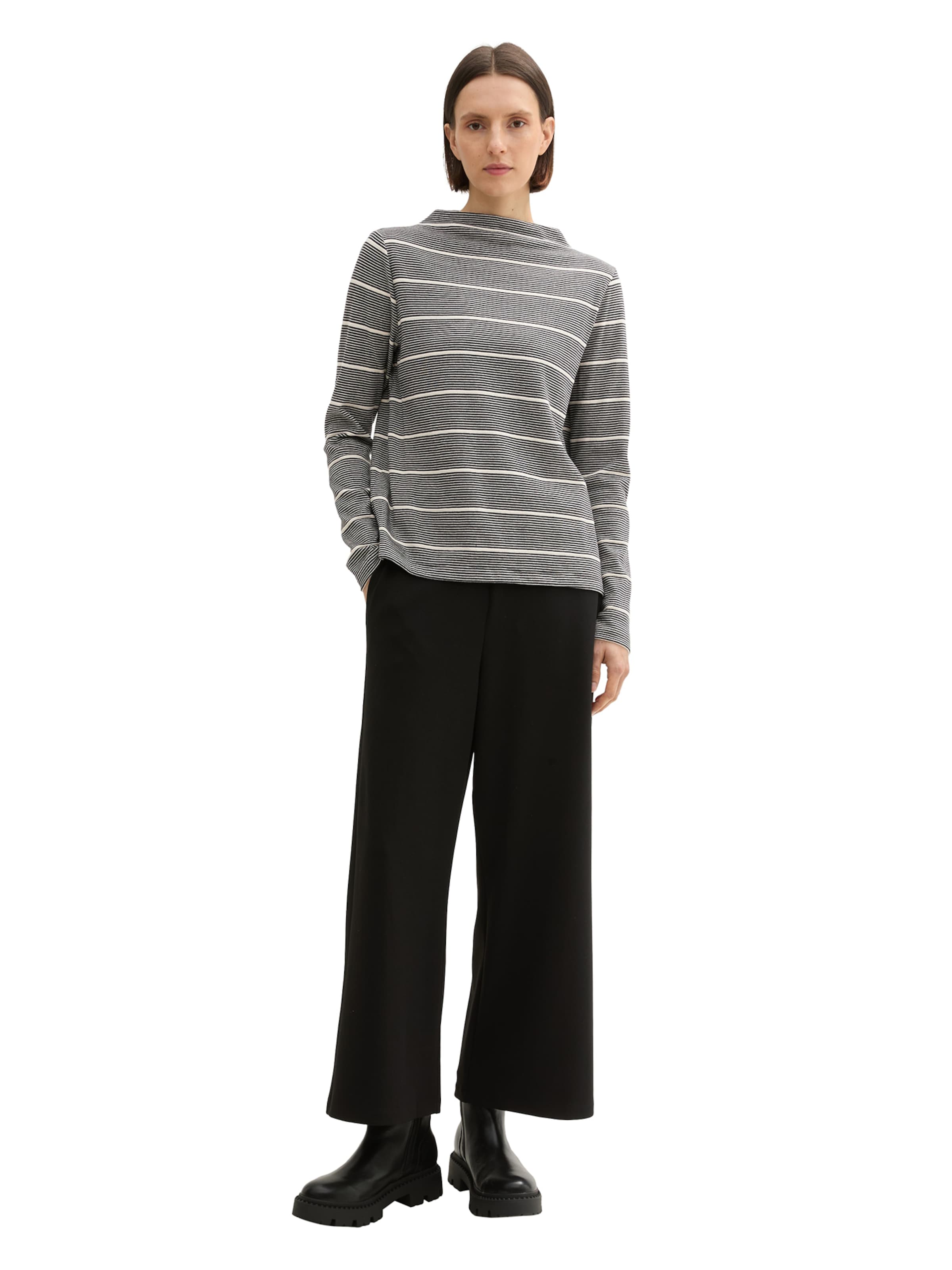 TOM TAILOR Koszulka w kolorze czarny