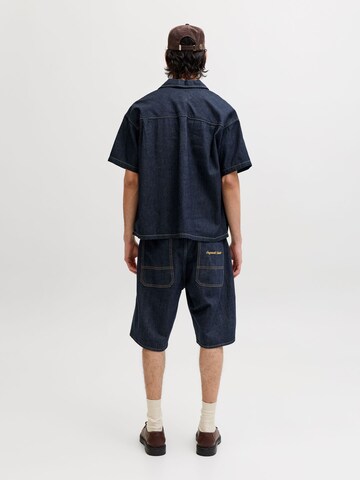JACK & JONES Baggy Shorts in Blau
