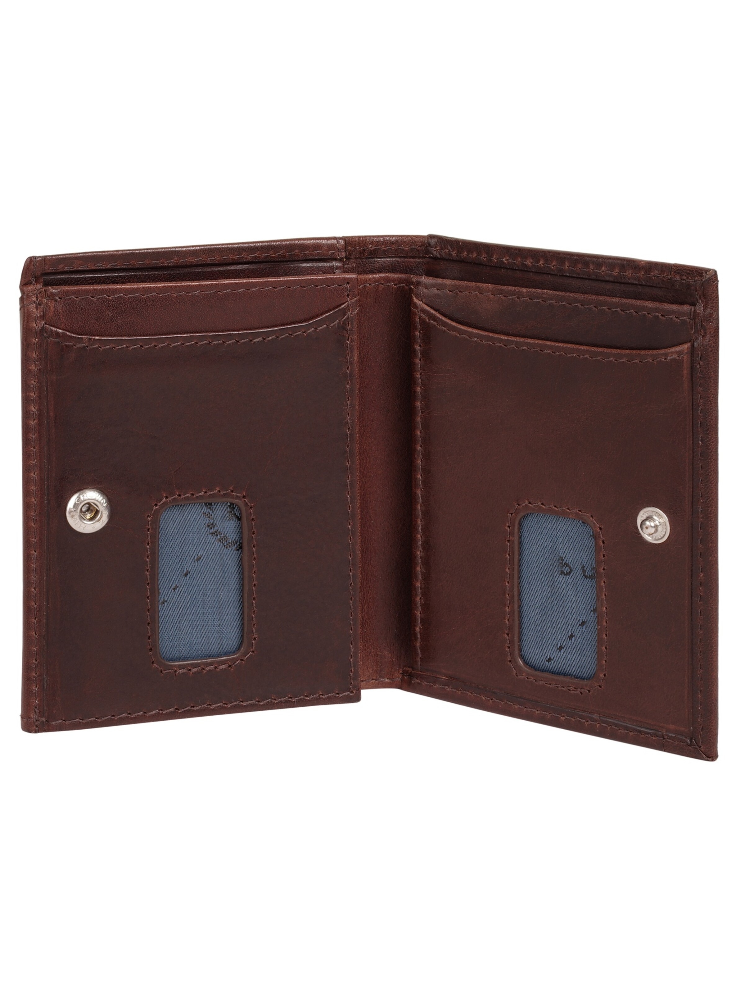 Porte-monnaies 'bugatti Geldbörse SECURE SLIM' bugatti en marron