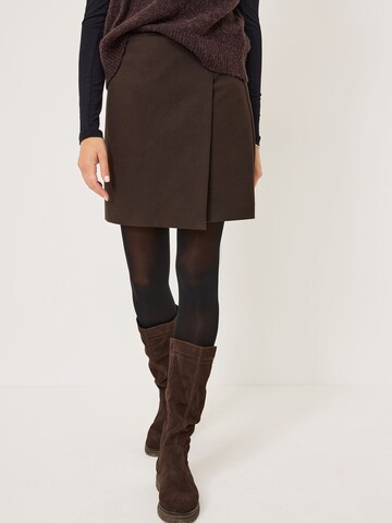 Tamaris Skirt in Brown: front