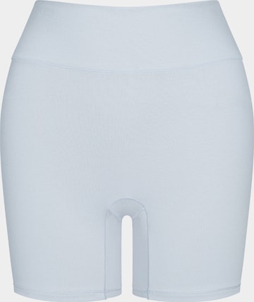 Pantaloni 'Cotton High-Waist Shorts' di cfab in blu: frontale