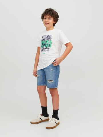 Jack & Jones Junior Szabványos Farmer 'Chris' - kék