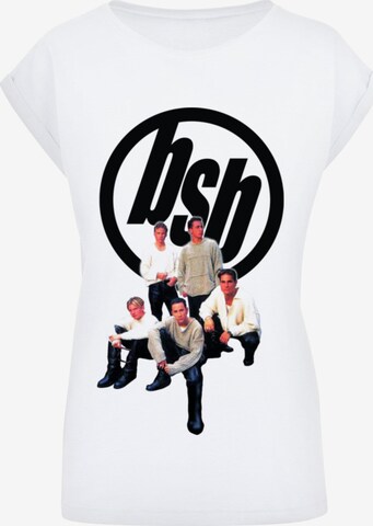 T-shirt 'Backstreet Boys' Merchcode en blanc : devant