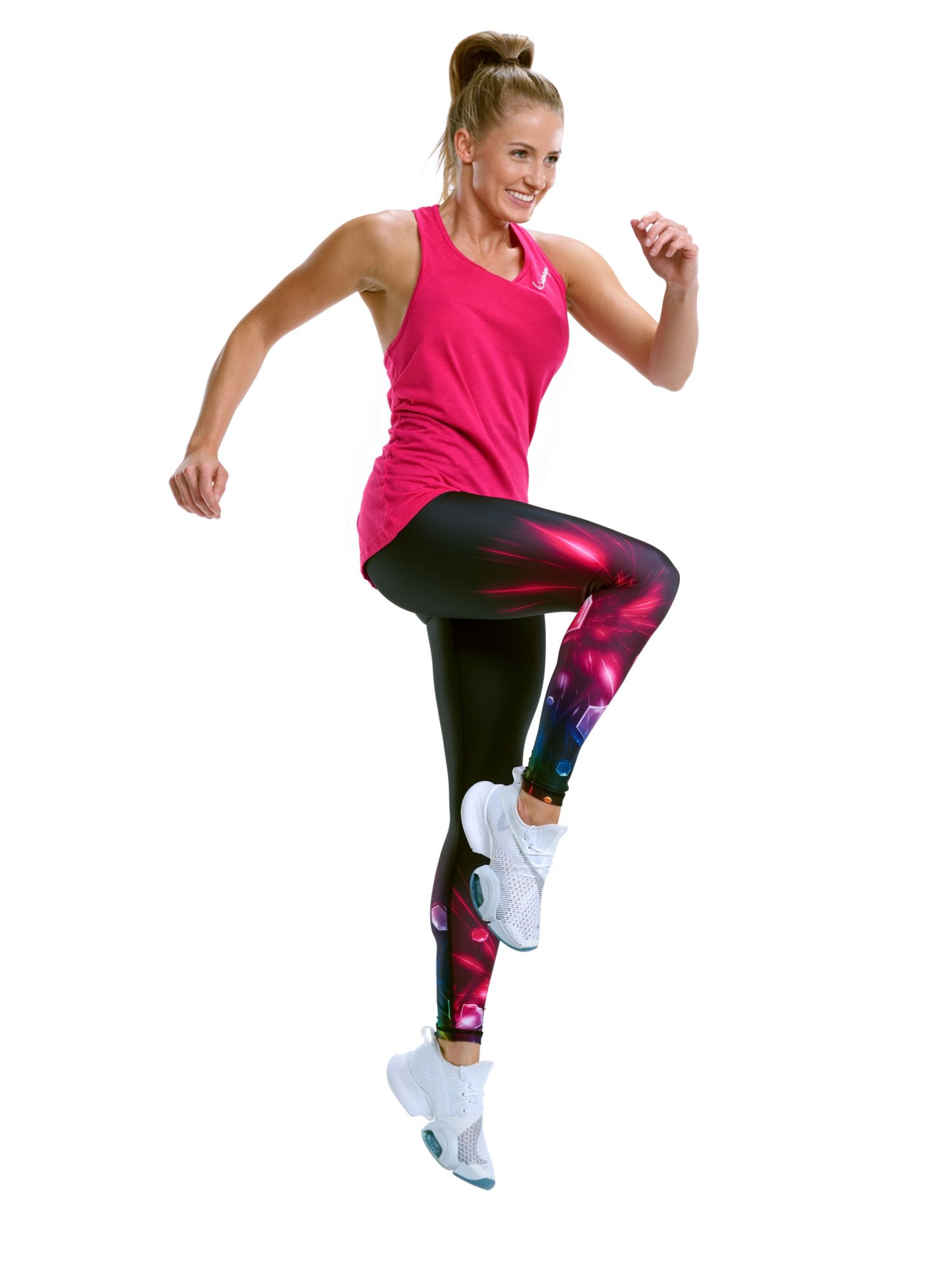 Winshape - Skinny Pantalón deportivo 'HWL102' en negro