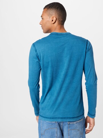 BOSS Orange Shirt 'Tokkslong' in Blau