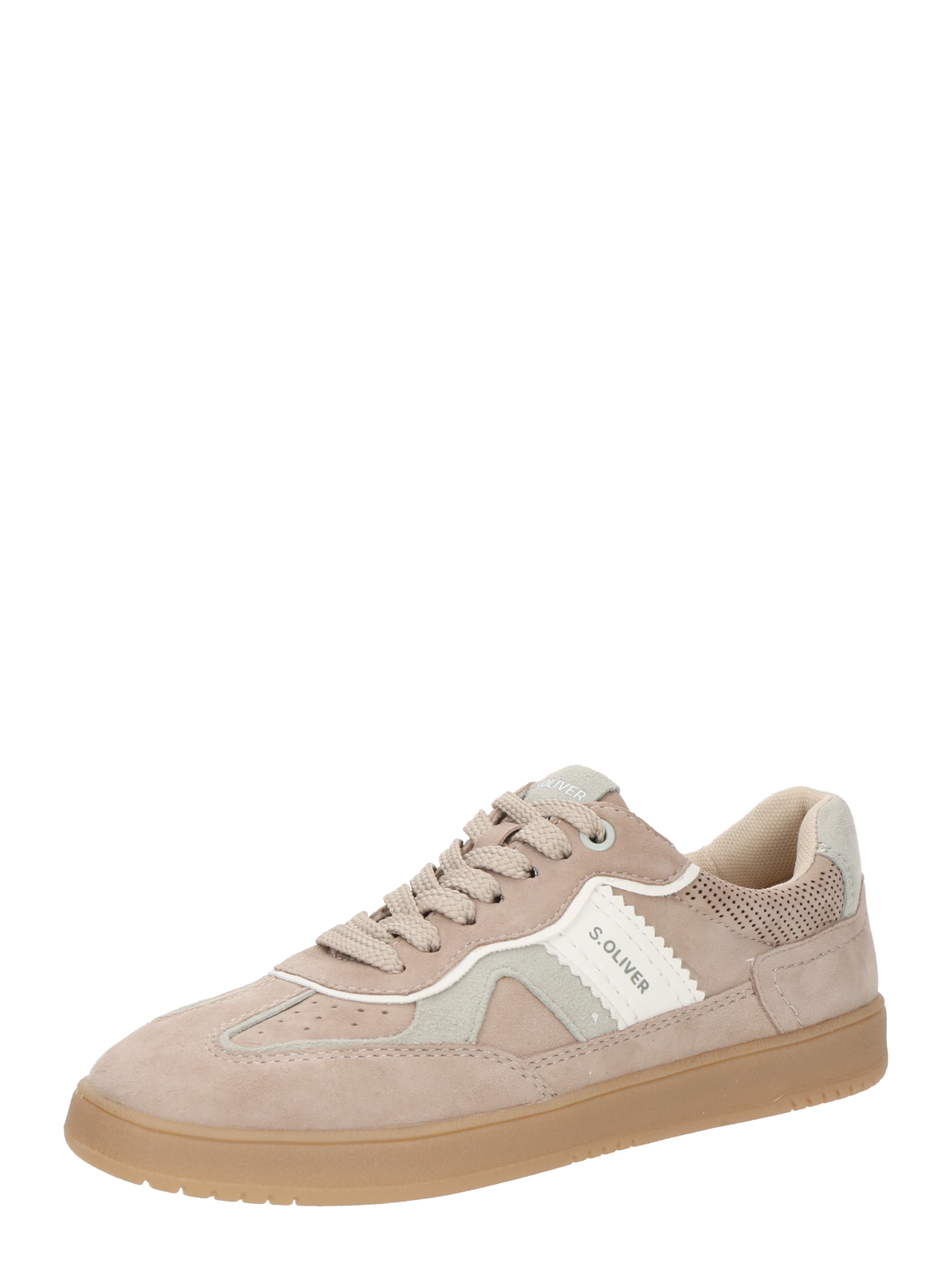 s.Oliver Platform trainers in Beige: front