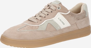 s.Oliver Sneaker in Beige: Vorderseite