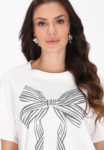 T-shirt faina en blanc