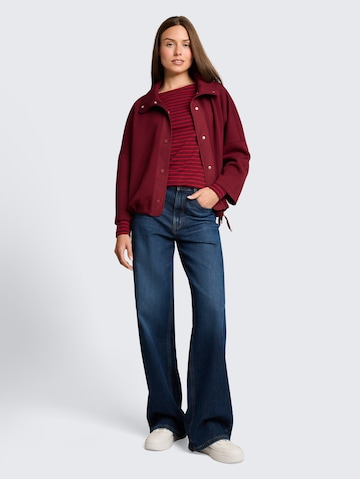 TOM TAILOR Sweatvest in Rood