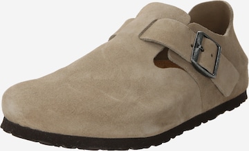 BIRKENSTOCK Slipper 'London' – šedá: přední strana