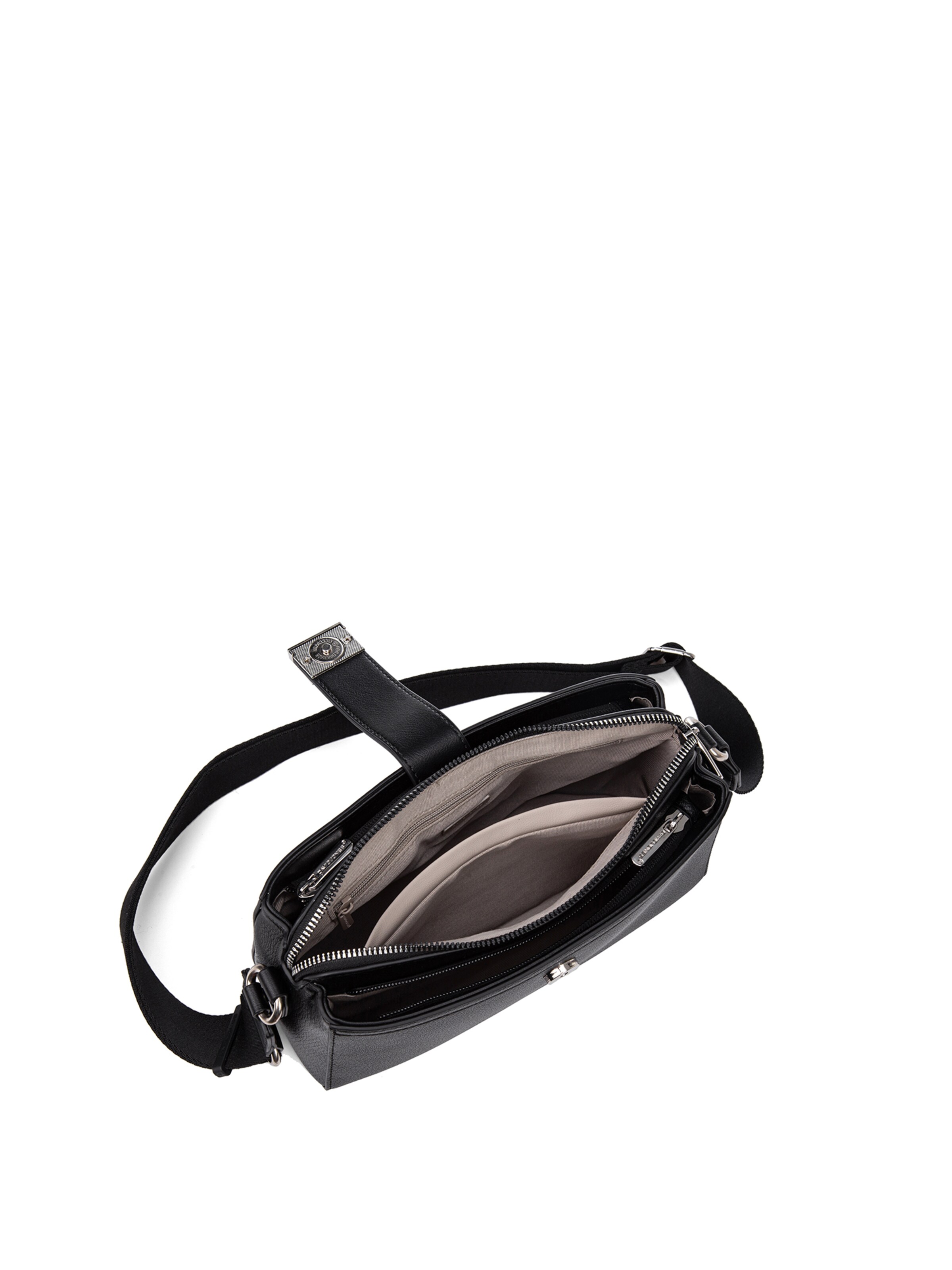 Borsa a tracolla di David Jones in nero