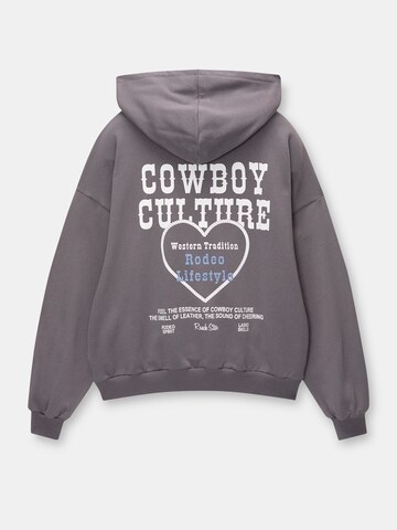 Pull&Bear Sweatshirt in Grau