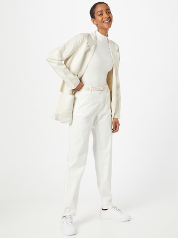 ESPRITregular Chino hlače - bijela boja