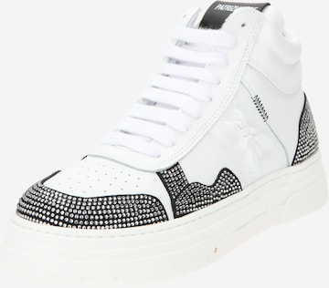 PATRIZIA PEPE Sneakers hoog 'SCARPE' in Wit: voorkant