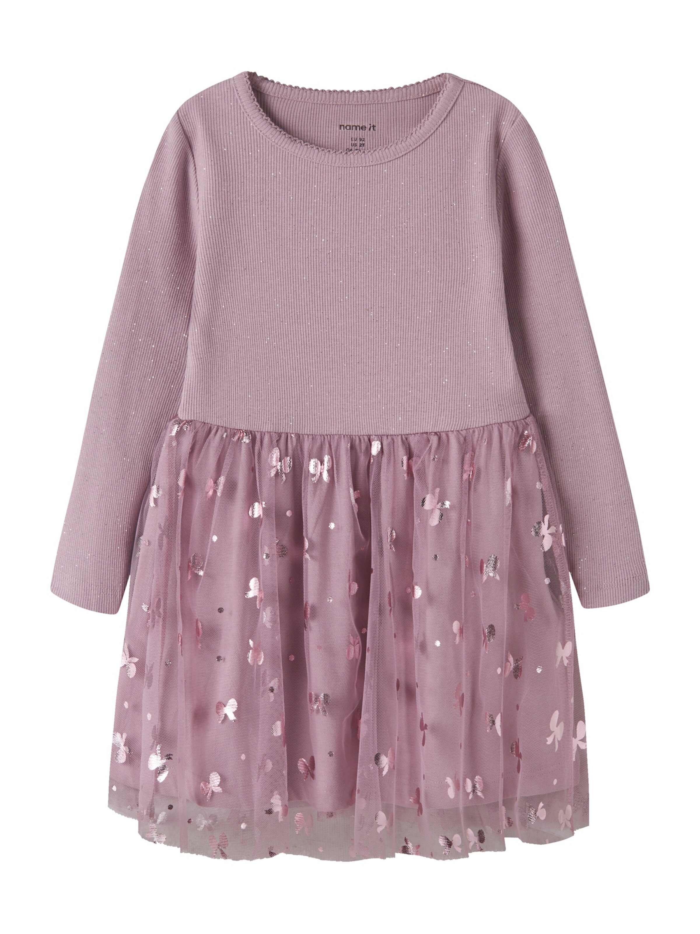 Abito 'NMFROSALLY' di NAME IT in lilla: frontale