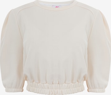 MYMO Sweatshirt in Wit: voorkant