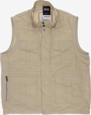 MONTEGO Vest in L-XL in Beige: front