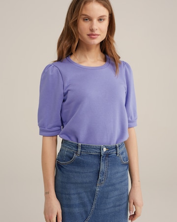 WE Fashion - Sweatshirt em roxo