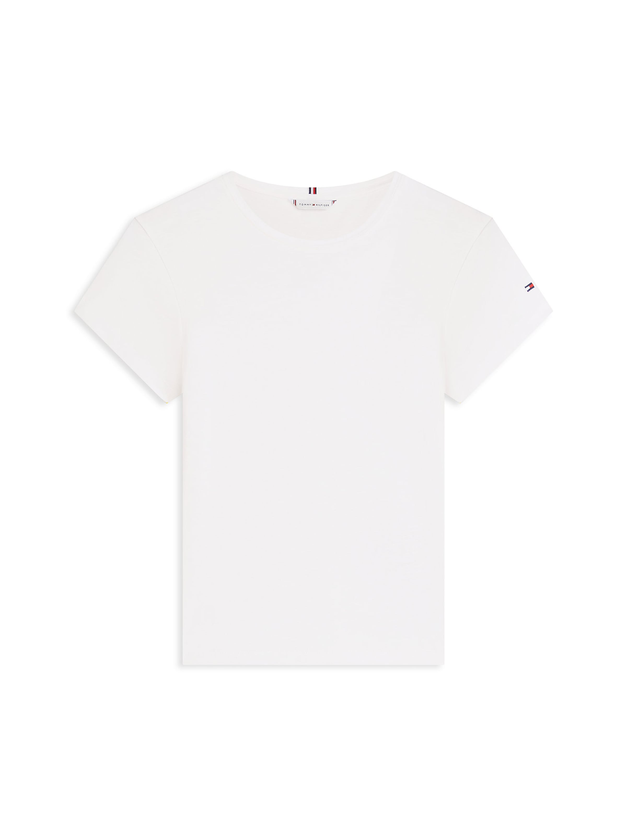 T-shirt TOMMY HILFIGER en blanc : devant