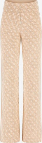 GUESS Flared Hose in Beige: predná strana