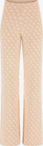 GUESS Flared Hose in Beige: predná strana