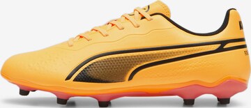 PUMA Παπούτσι ποδοσφαίρου 'King Match' σε κίτρινο: μπροστά