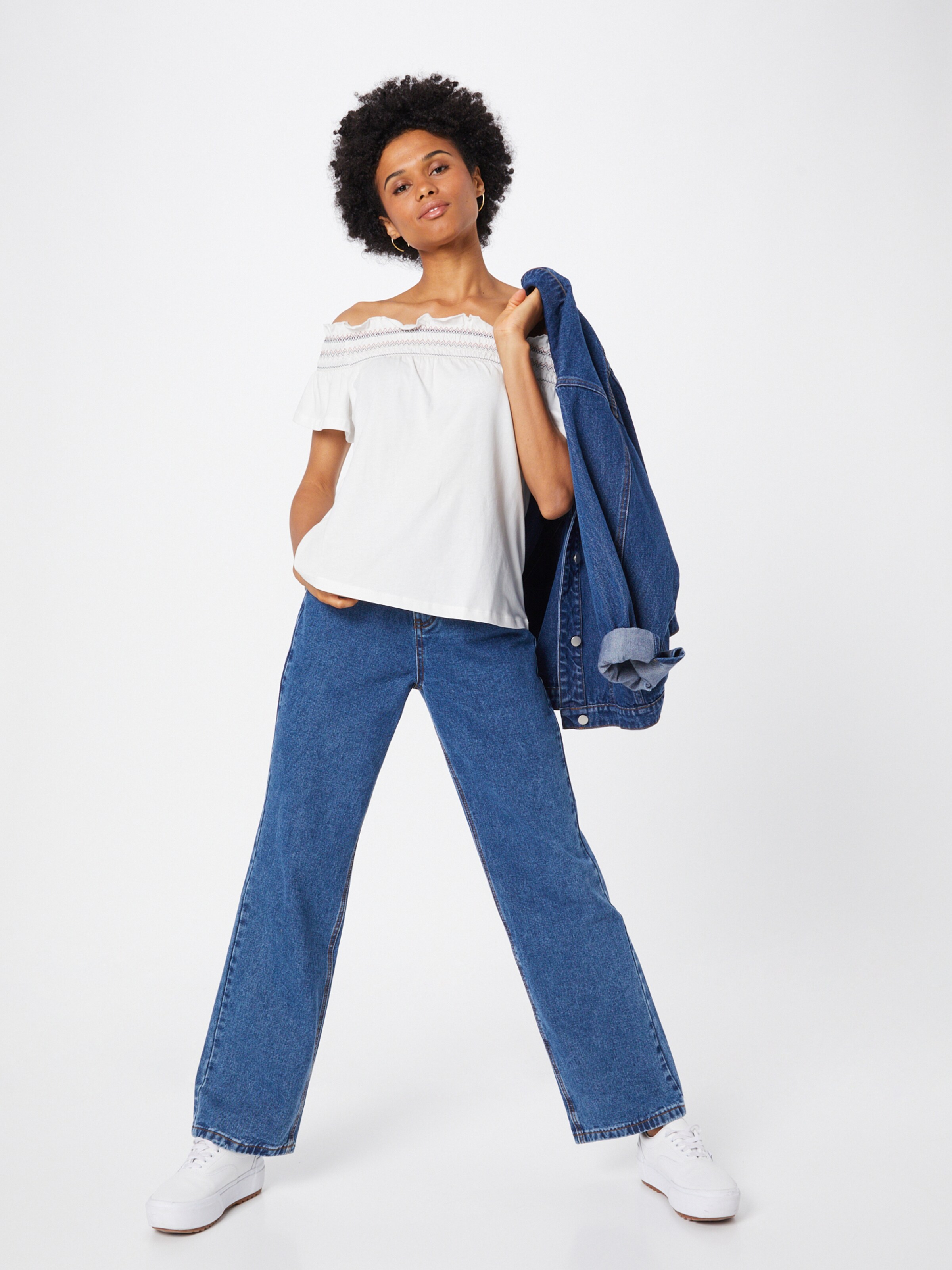 Frauen Shirts & Tops EDC BY ESPRIT T-Shirt in Offwhite - JR09249 Frauen Shirts & Tops EDC BY ESPRIT T-Shirt in Offwhite - JR09249