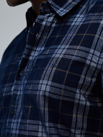 Salsa Jeans Regular fit Overhemd in Blauw