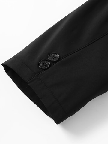 ALLTHEMEN Winter jacket 'Rautenstich' in Black