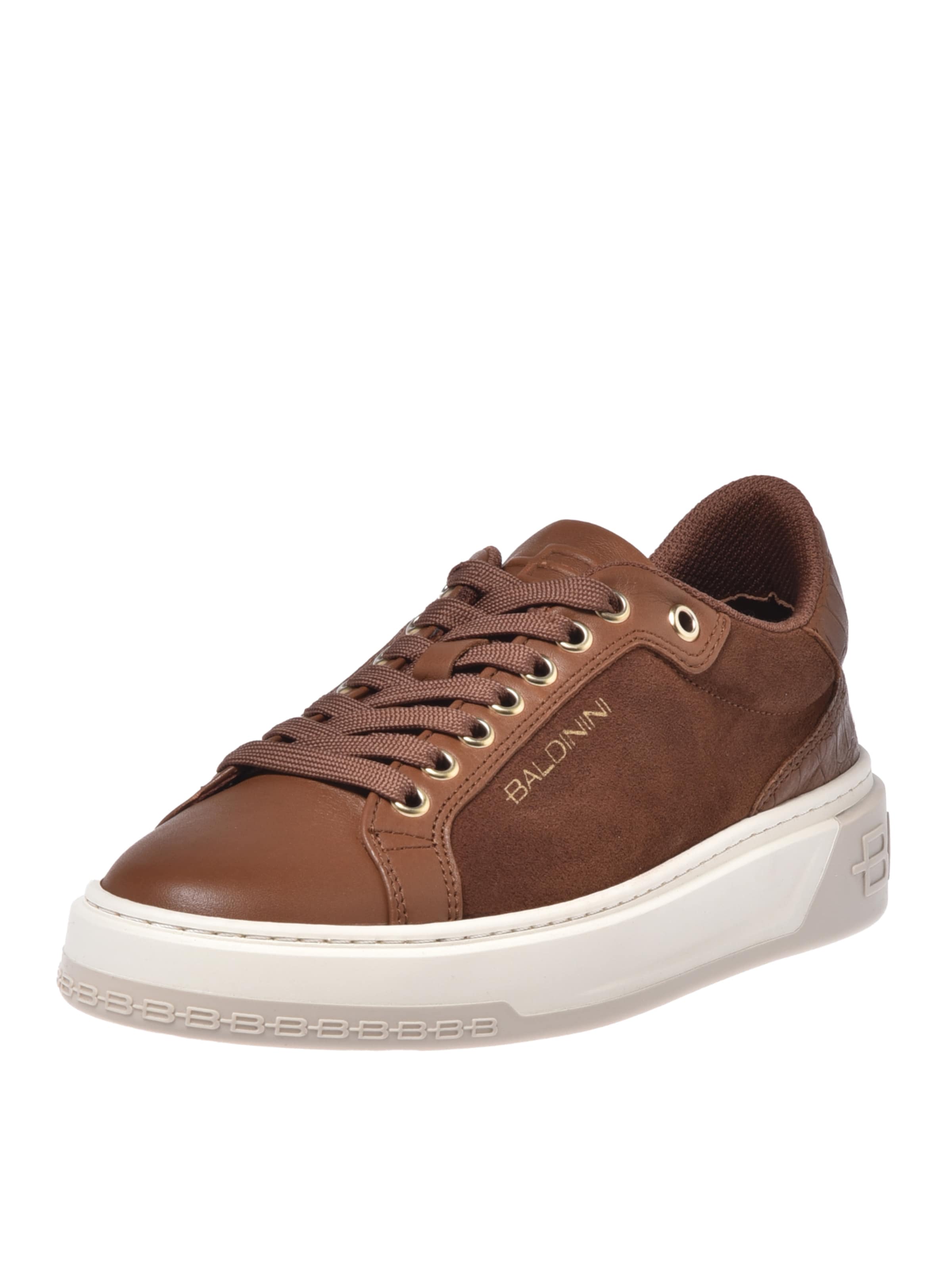 BALDININI Sneakers laag in Bruin: voorkant