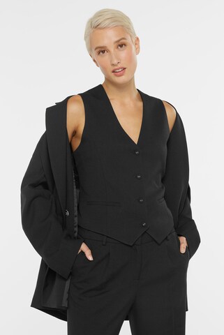 SENSES.THE LABEL Knitted Vest in Black