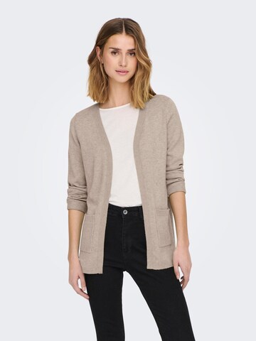 JDY Knit Cardigan 'Marco' in Beige: front