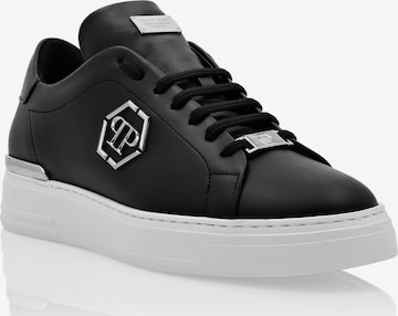 Philipp Plein Sneaker 'Hexagon' in Schwarz: Vorderseite