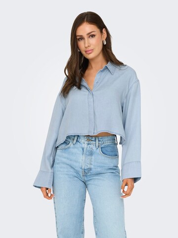 ONLY Blouse 'ONLCHARIS' in Blue: front