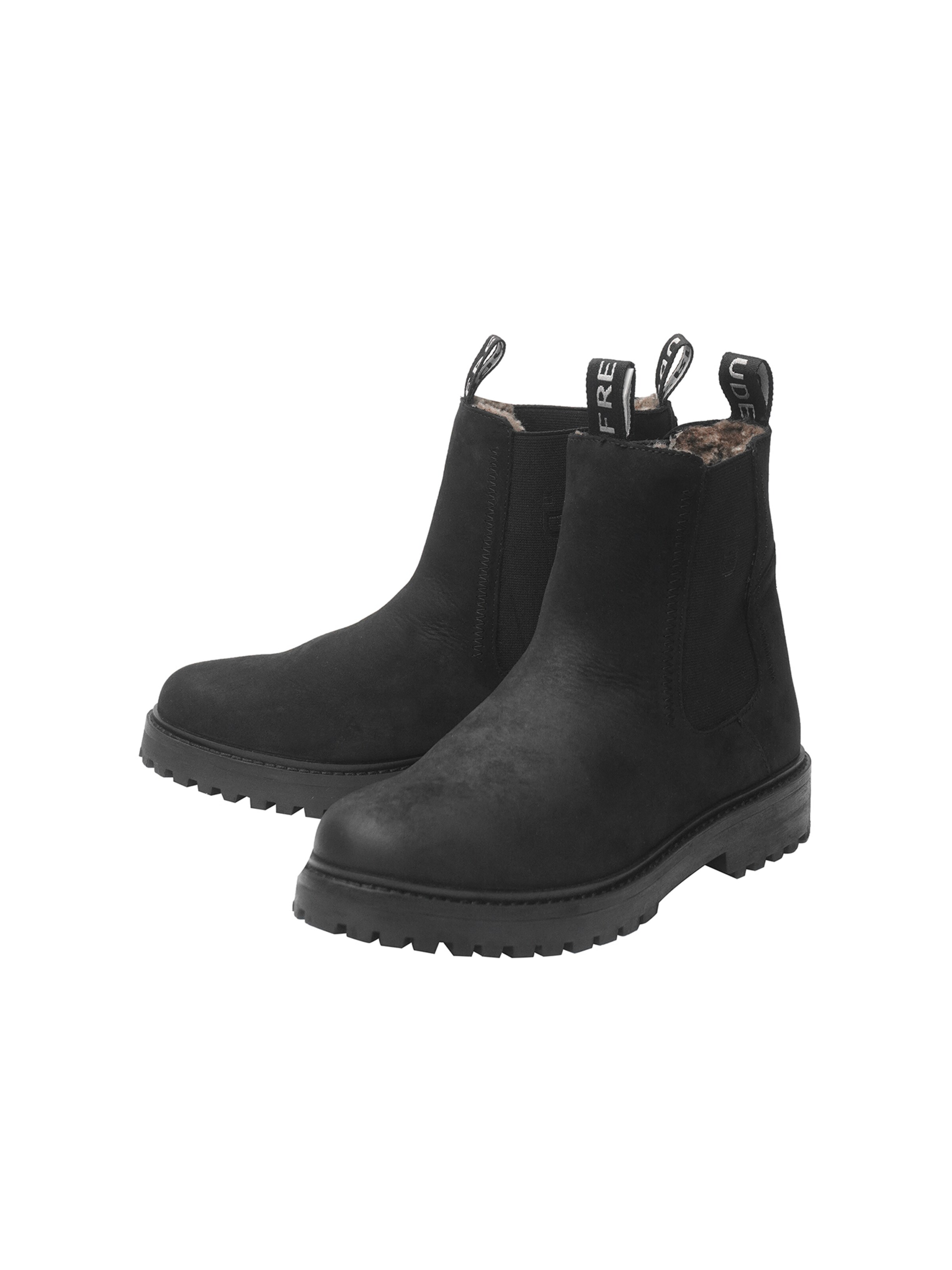 FREUDE Chelsea Boot 'Boa' in Schwarz