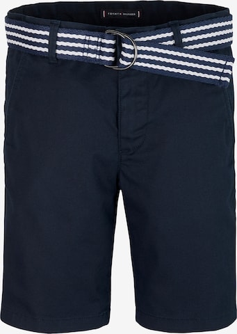 TOMMY HILFIGER Regular Trousers in Blue: front