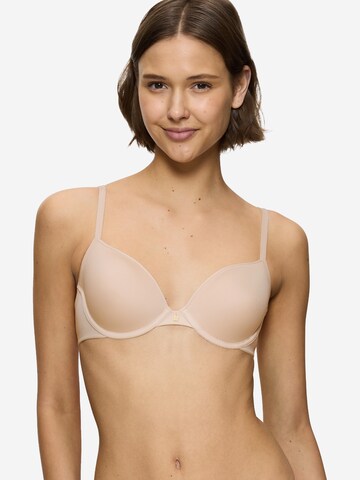 TRIUMPH T-shirt Bra 'Body Make-Up Essentials' in Beige