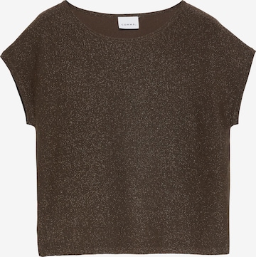 COMMA Strickpullover in Braun: Vorderseite