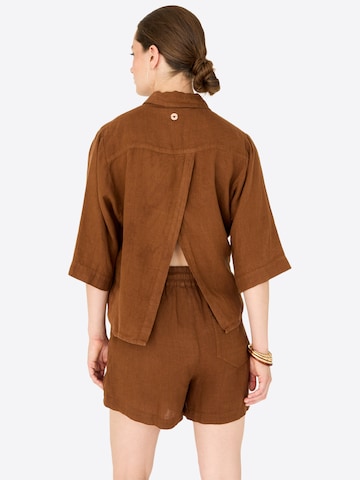 Bellamy Gallery Bluse 'Juno'‌‌‌ in Braun