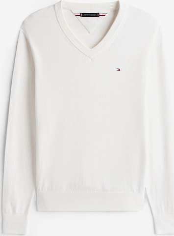 Pull-over TOMMY HILFIGER en jaune : devant