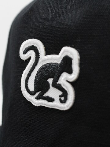 Surf Monkey Cap '5-Panel Cap Organic'‌‌‌‌‌‌‌‌‌ in Schwarz