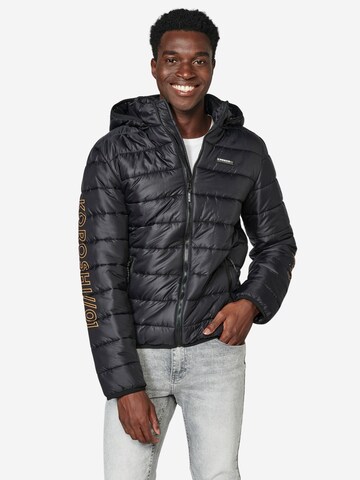 KOROSHI Winter jacket in Black: front