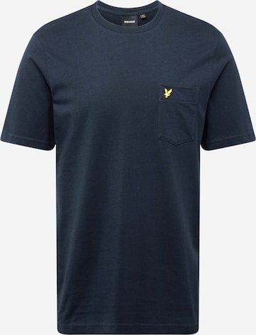 T-Shirt Lyle & Scott en bleu : devant