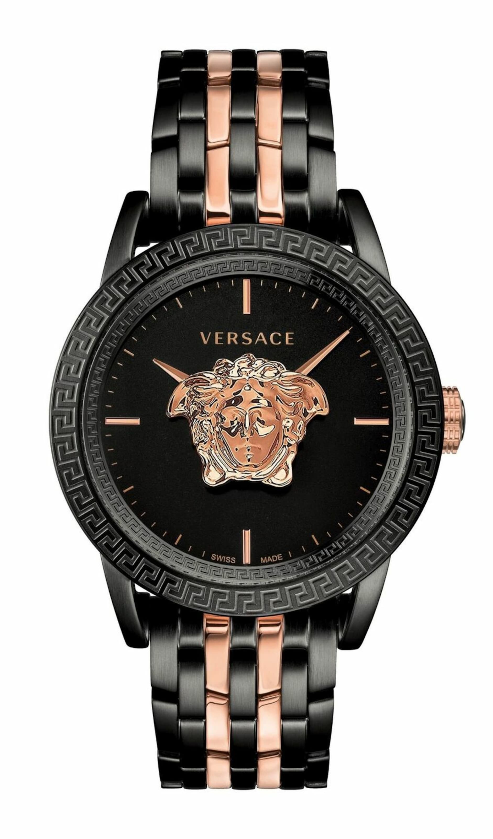 VERSACE Analog Watch 'Palazzo Empire' in Black: front